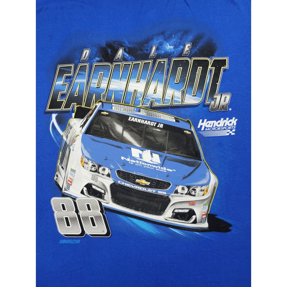 Dale Earnhardt Jr #88 NASCAR T-Shirt Mens XL Blue Hendrick Motorsports NWT
